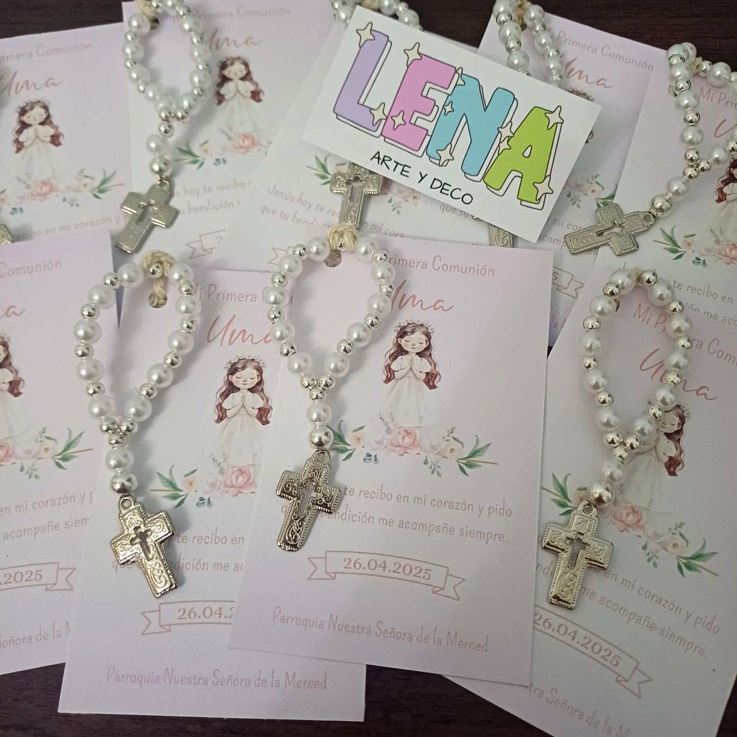 estampita con denario