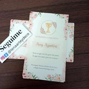 Estampita 10x6