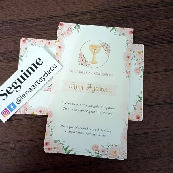 Estampita 10x6