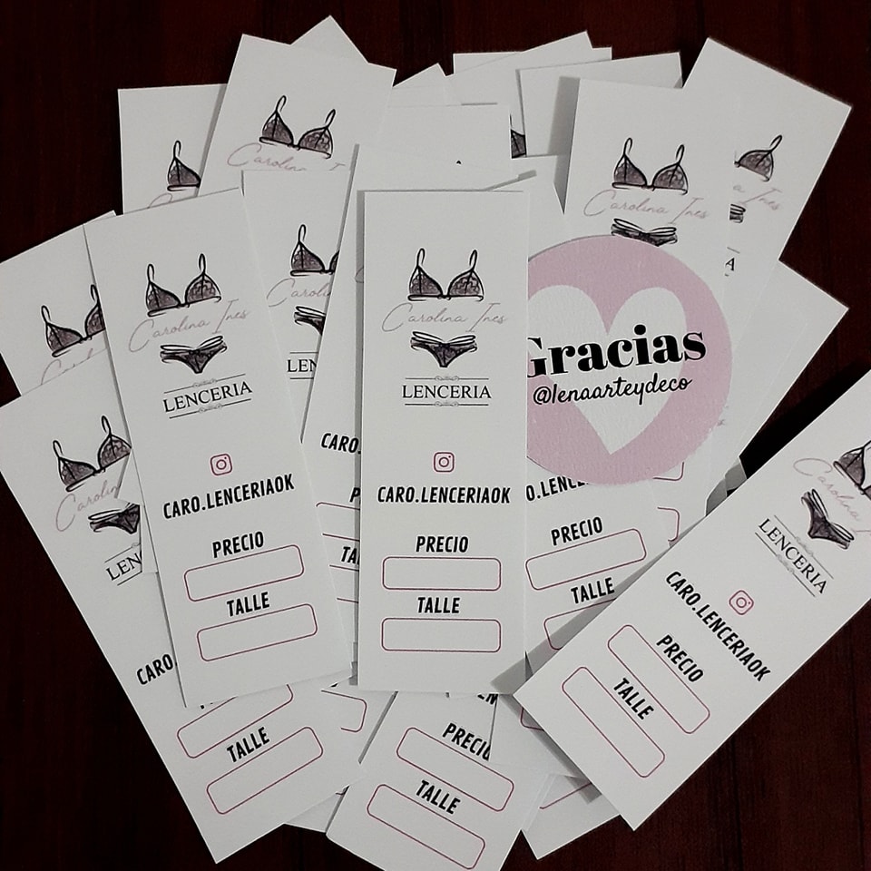 Tags 3x9 cm - Image 2