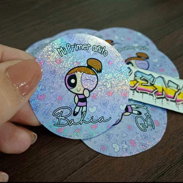 Stickers holograficos
