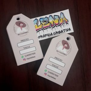 Tags 4x7 cm