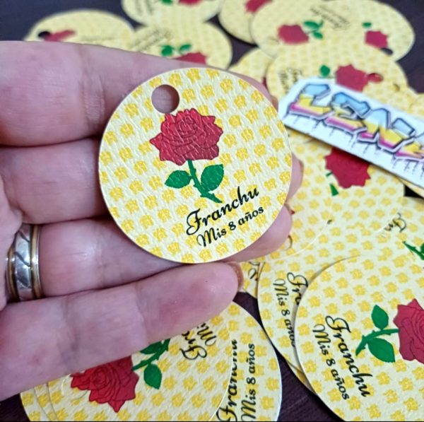 Tags 4 cm