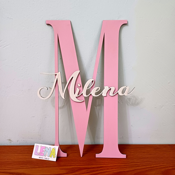 Letra con nombre MDF - Image 4