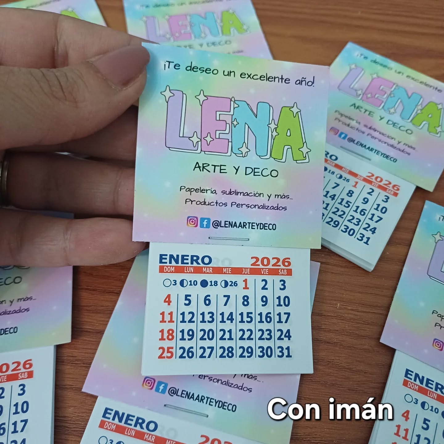 Calendario Mignon 2026 con iman