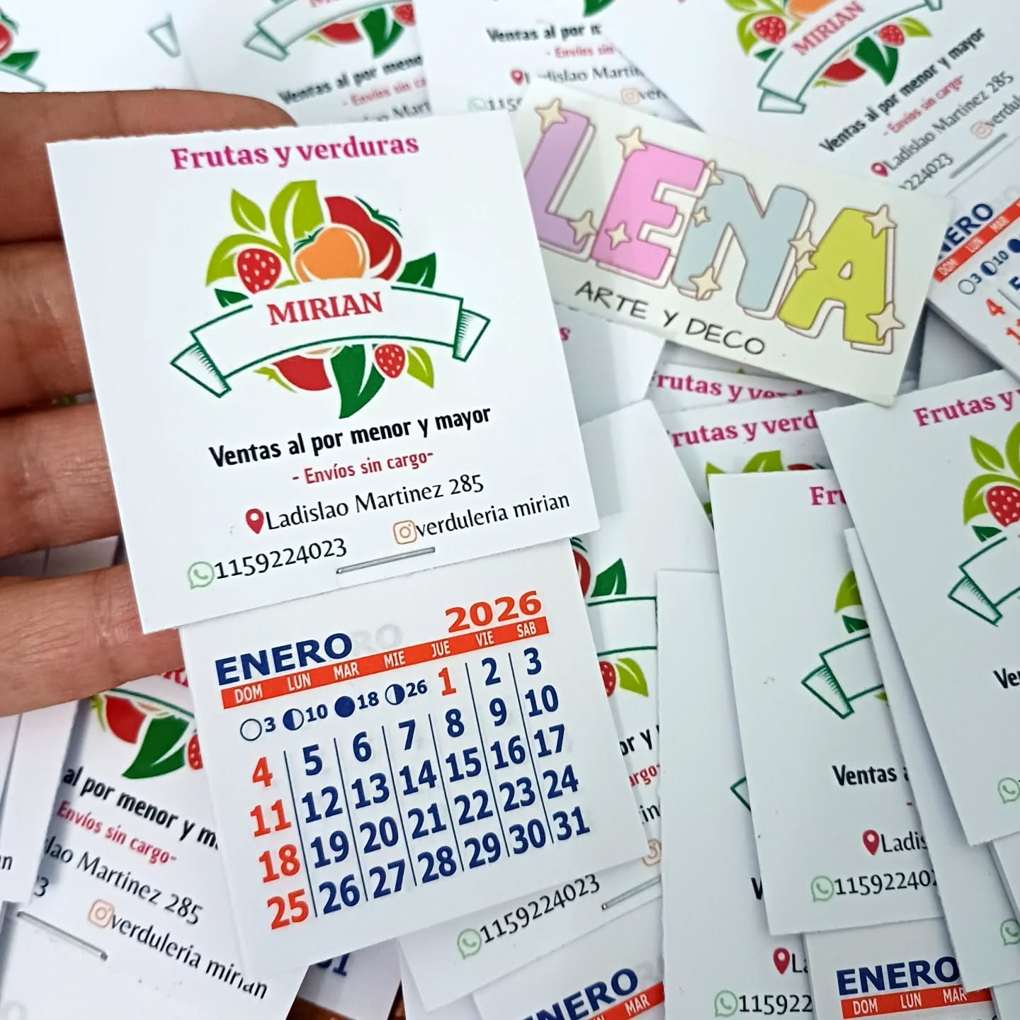 Calendario Mignon 2026 con iman - Image 8