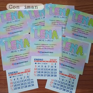 Calendario Mignon con iman 2027