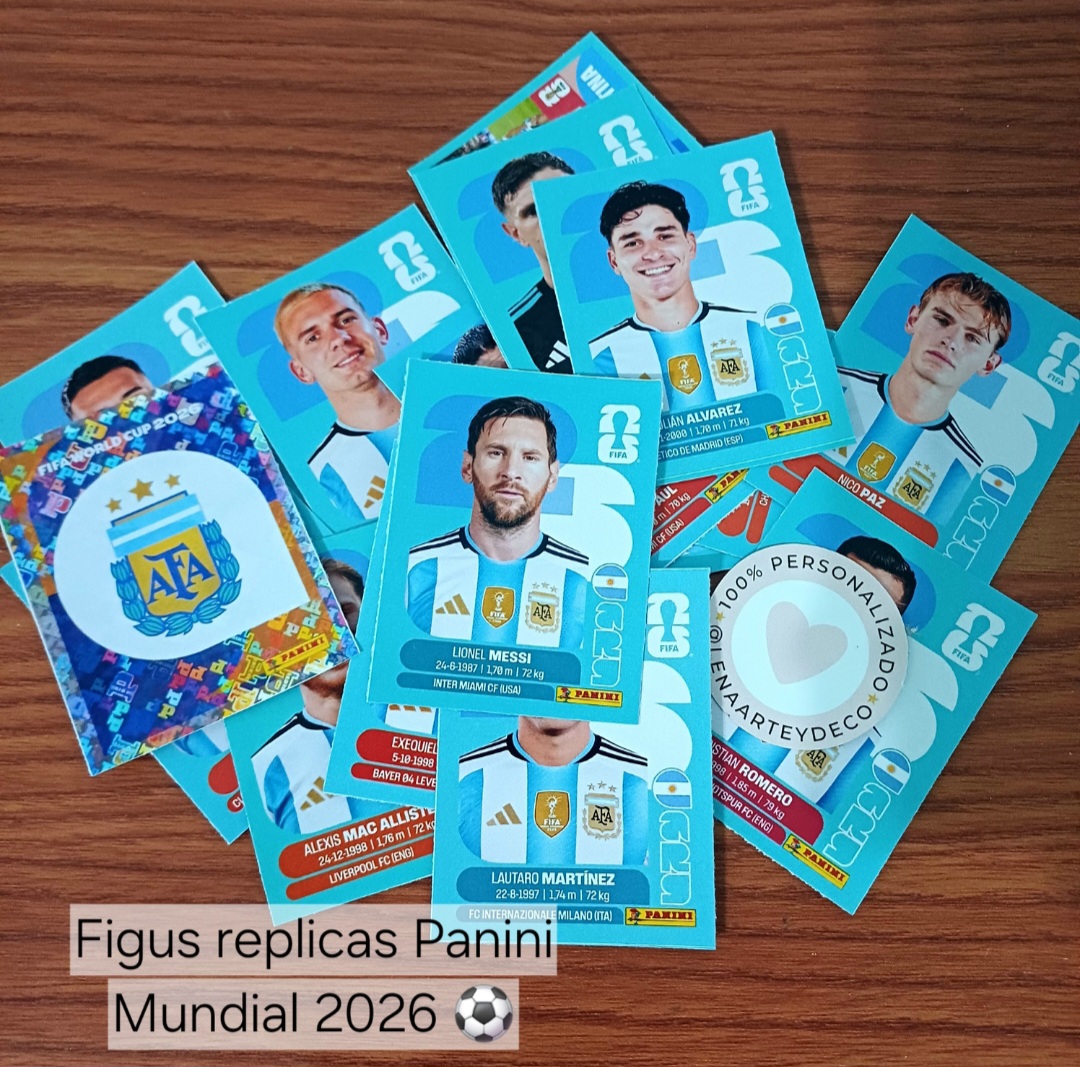 Figus Mundial 2026 Completo Replicas - Image 8